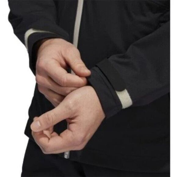 Adidas Golf Rain.RDY Jacket Waterproof Light Weight Comfort Men's Medium HN4128 - Picture 10 of 11